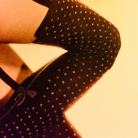 Imitating stacking tights/NEW/Size 3-M/Nero/ - Picture 3 of 5