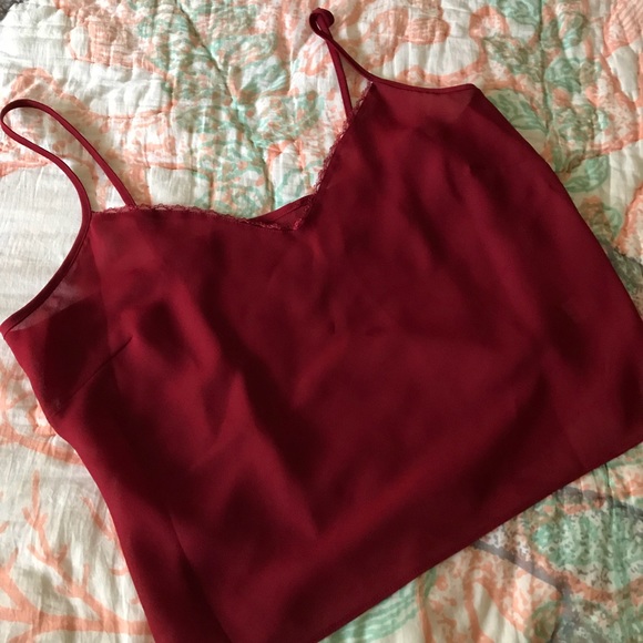 Sparkly Red Ruffle Top - Picture 5 of 5
