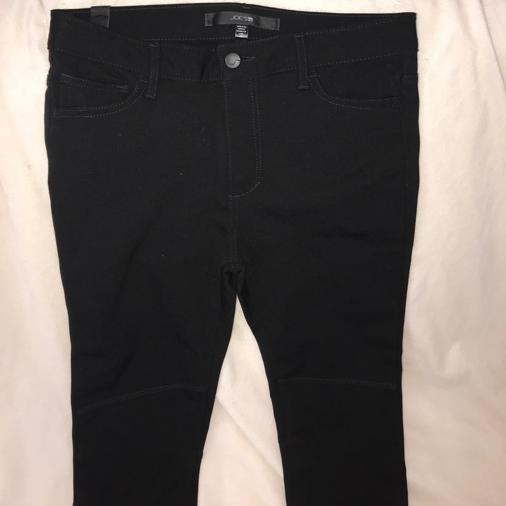 Joe’s black skinny stretchy jeans