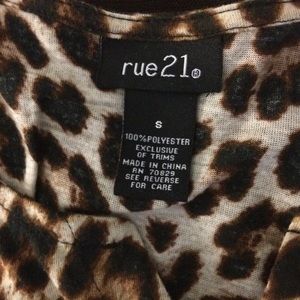 Cheetah Print shirt