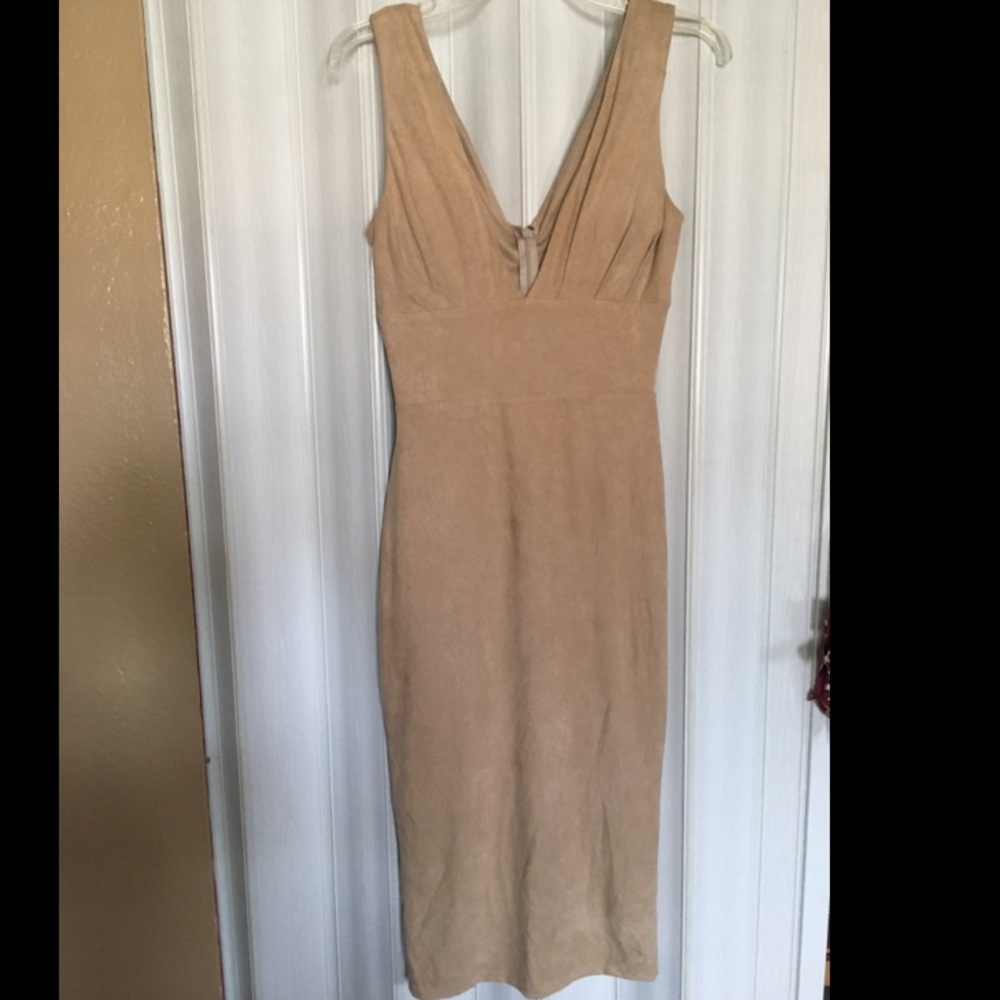 HotMiami Styles Suede Dress