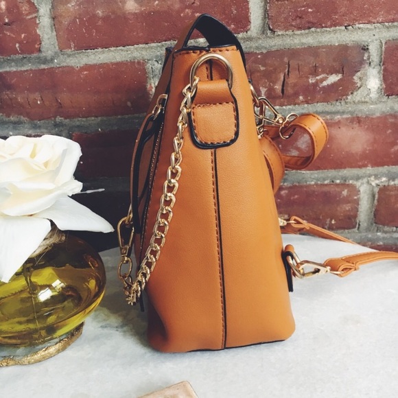 Makayla Brown Vegan O Ring Mini Backpack - Picture 5 of 8