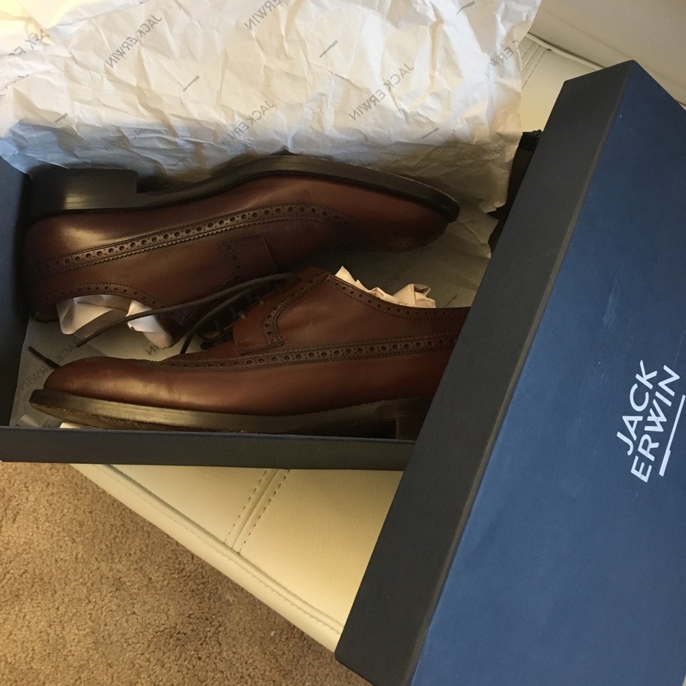 Jack Erwin wingtips
