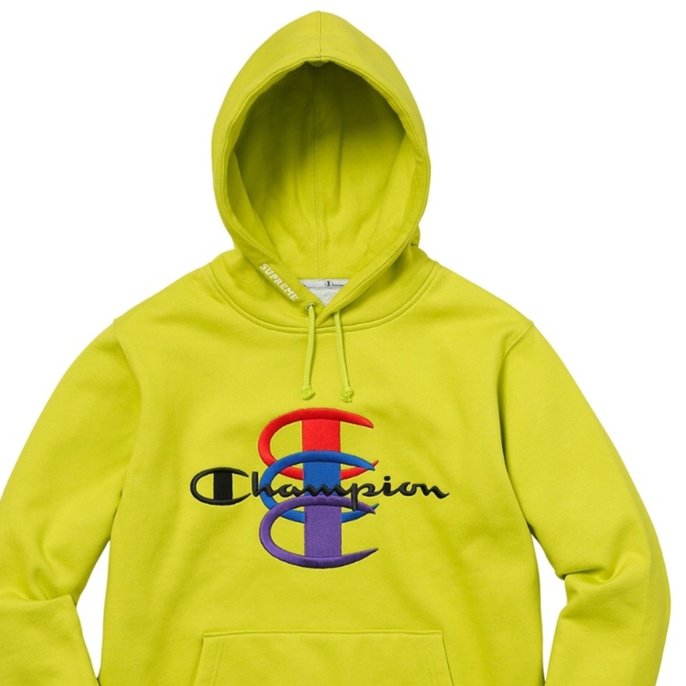 Supreme®/Champion® Stacked C Hooded Sweatshirt
