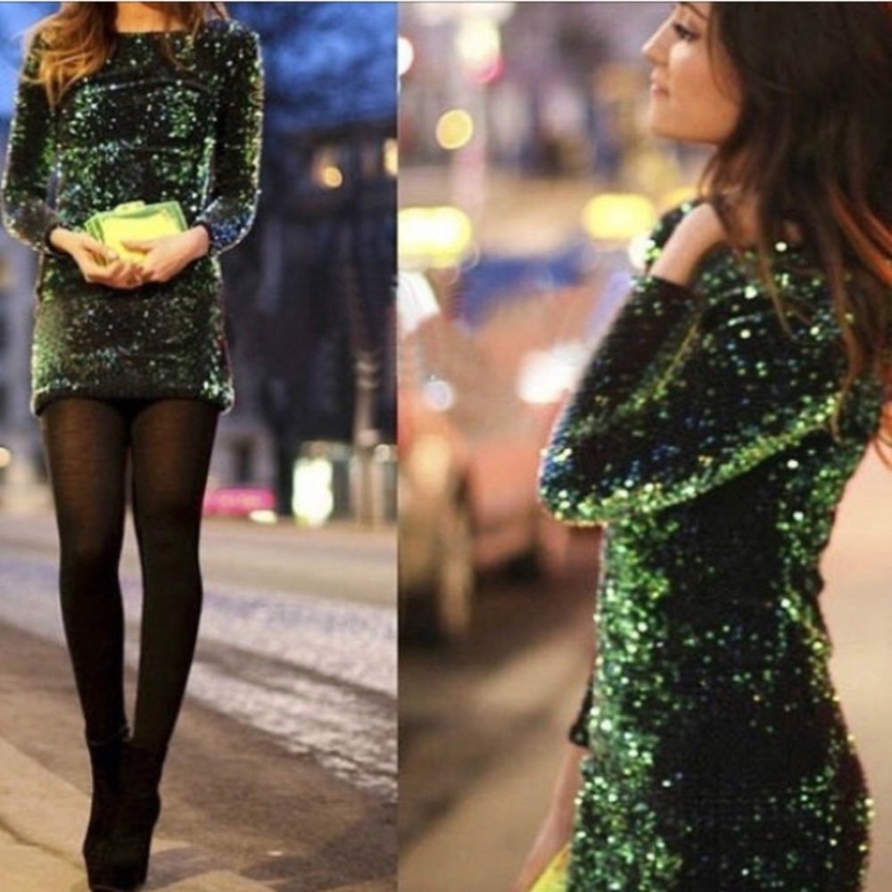 Beautiful Sequins NYE dress!
