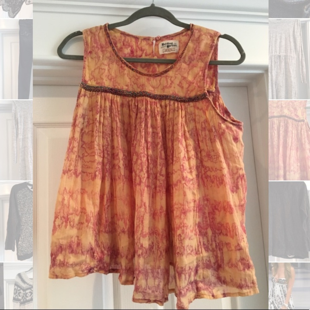 Tie dye tank top