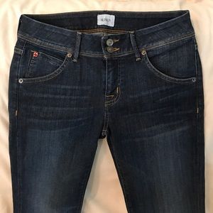 Hudson long blue jeans boot cut