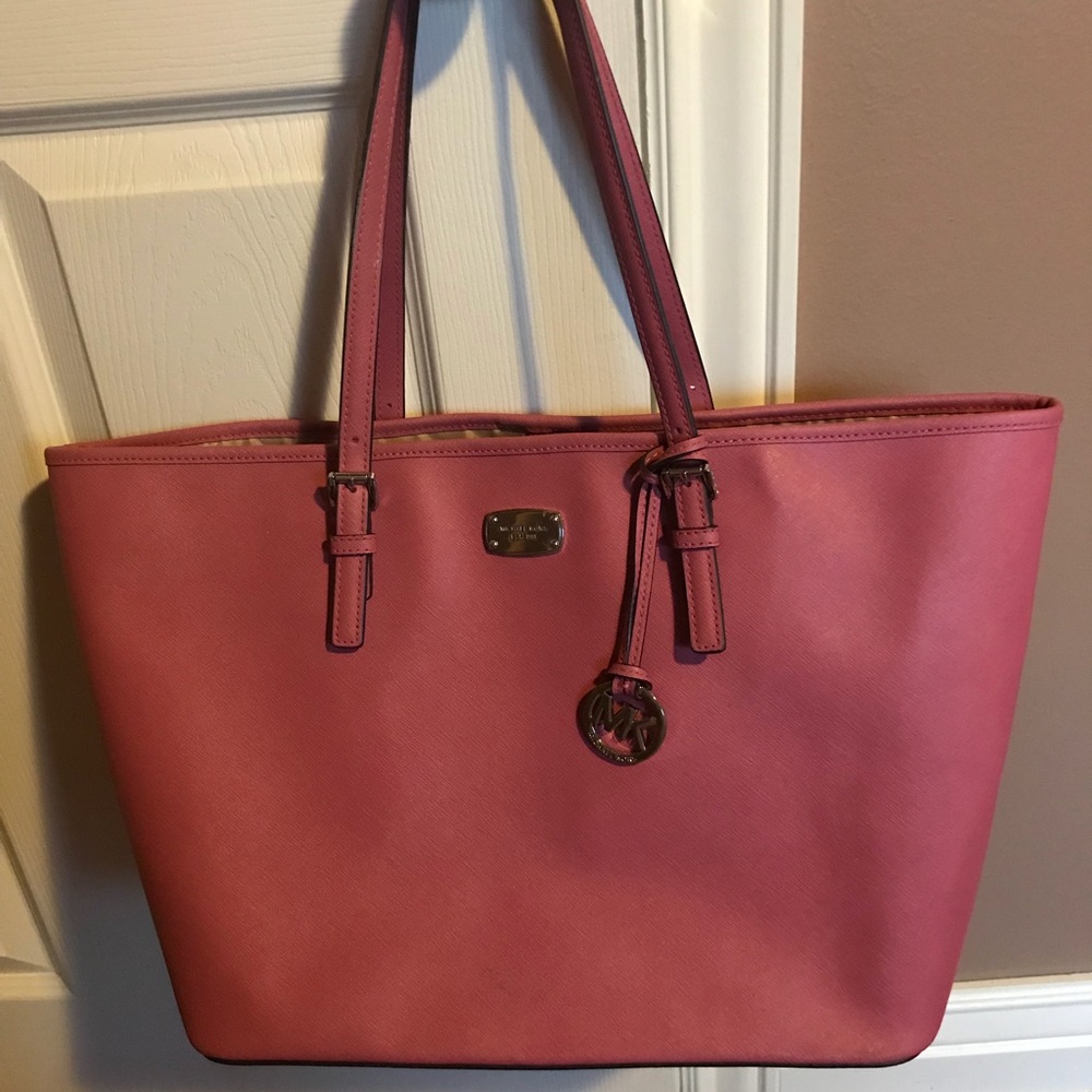 Pink Michael Kors Tote