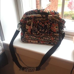 Vera Bradley messenger/overnight bag
