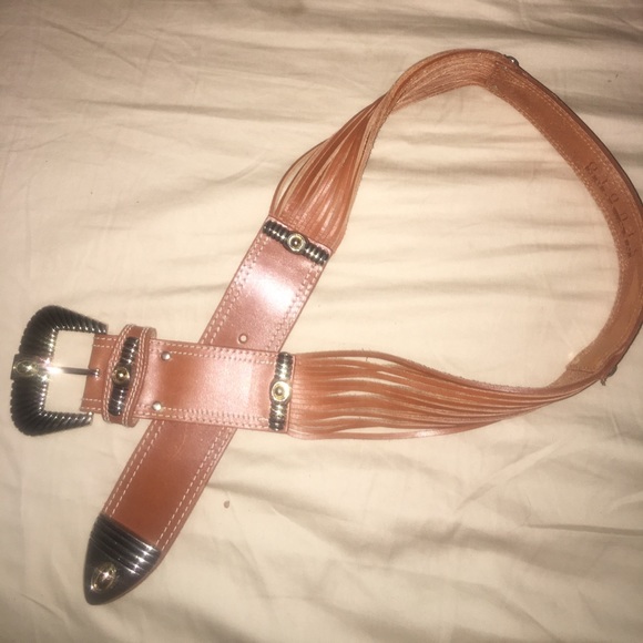 New New York studio leather belt. Sz-large✨ - Picture 1 of 8