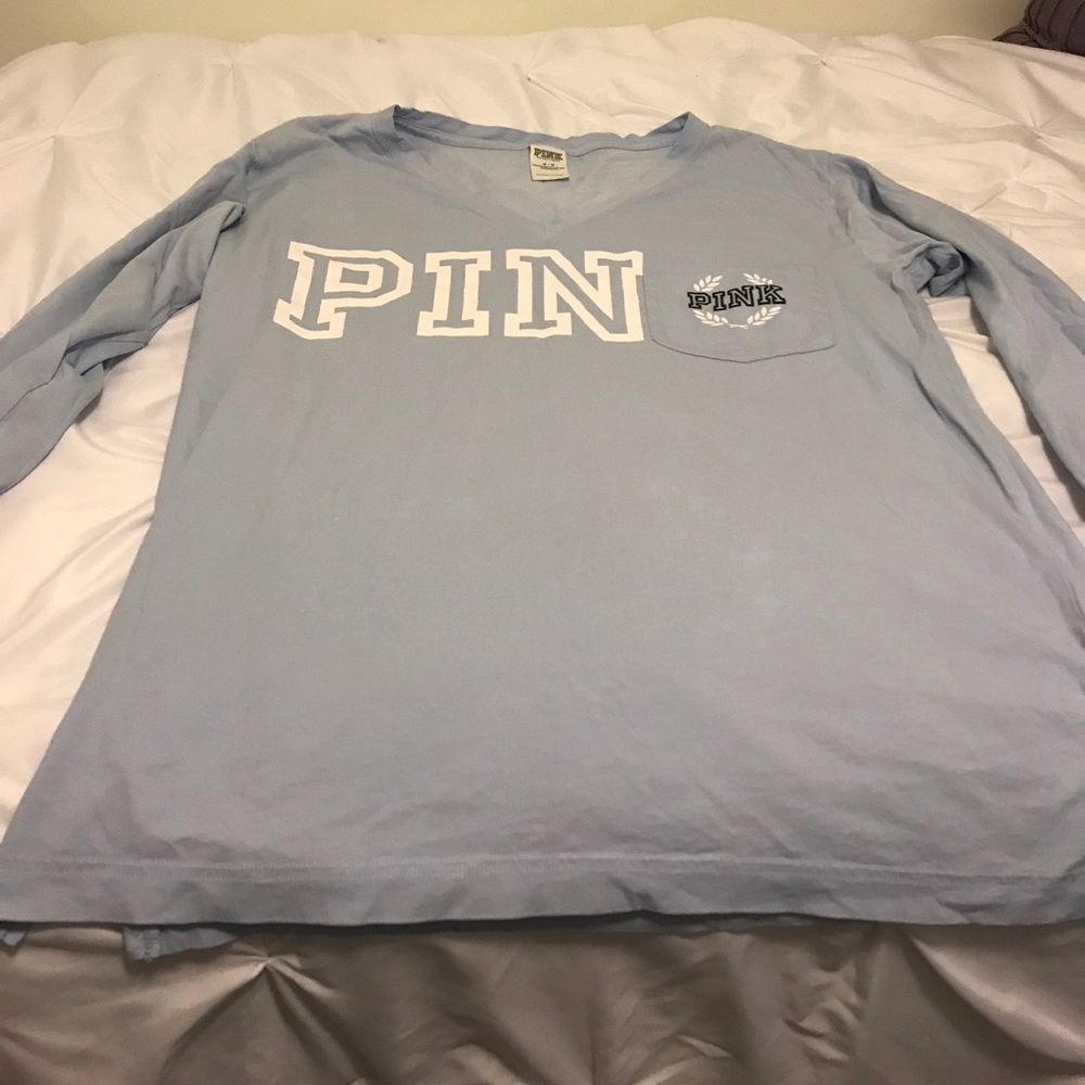 Pink Victoria’s Secret long sleeve tee