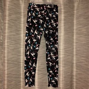 OS LulaRoe Black Stork Leggings