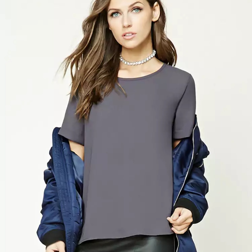 Boxy Woven Top
