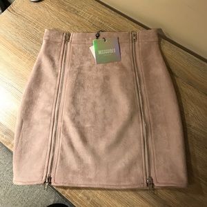 NWT Missguided zip up pencil skirt