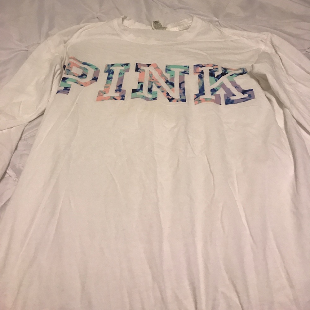 White Victoria’s Secret Pink long sleeve
