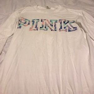 White Victoria’s Secret Pink long sleeve