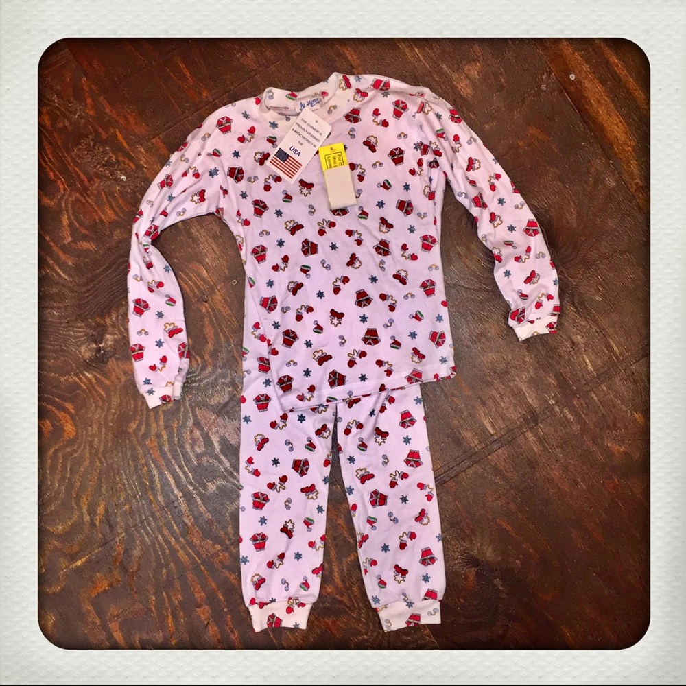 At Home 2 piece Christmas pajamas