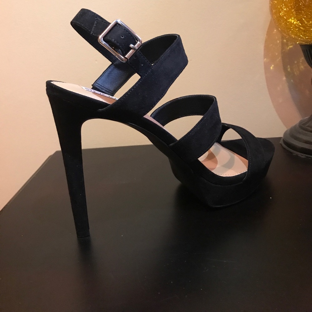 All Black Everything! NEW Steve Madden Heels Sz 10