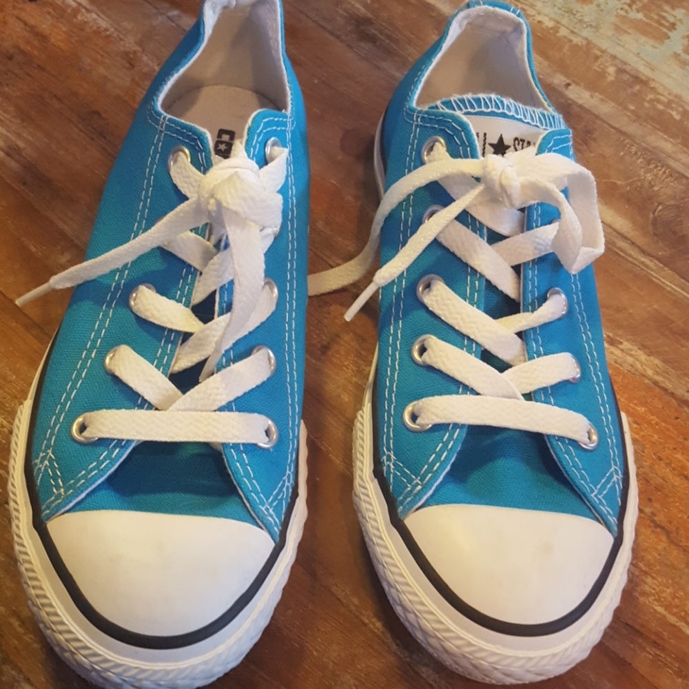 Turquoise Converse