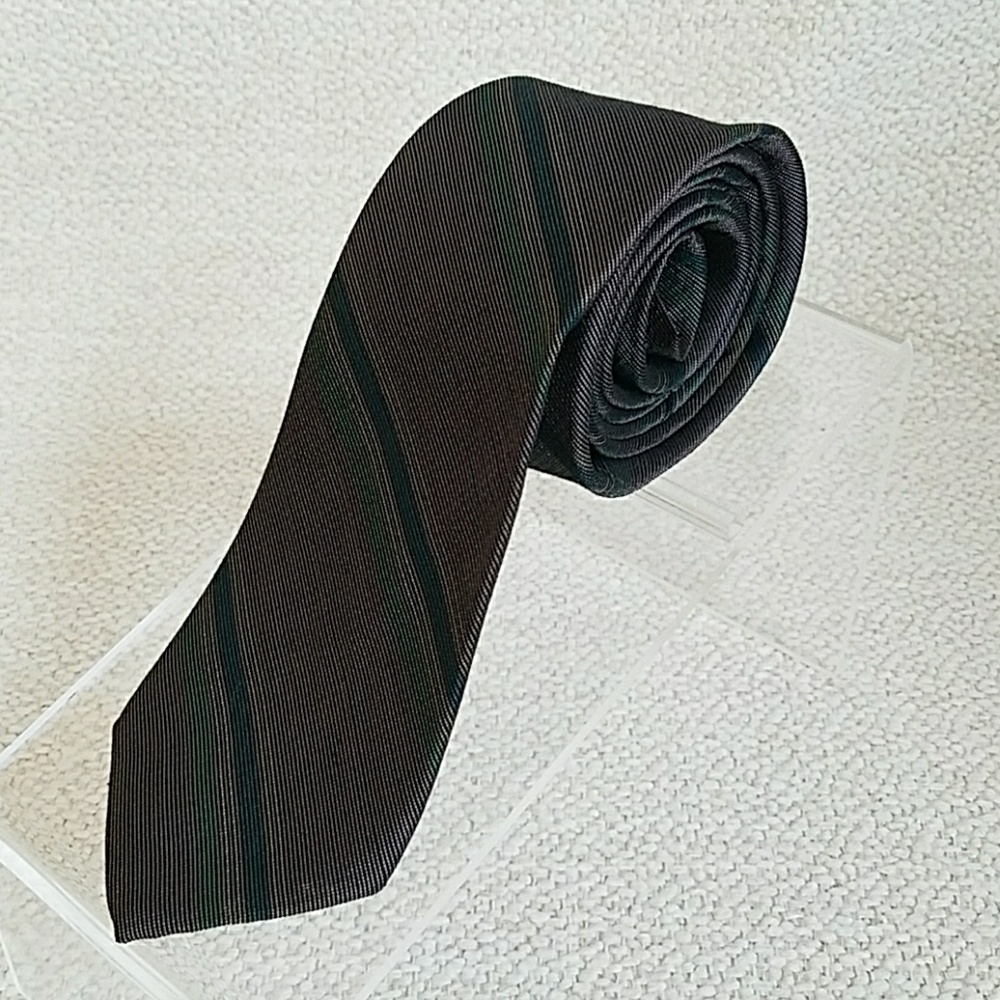 Flying Scotsman collection fine tie dark gray