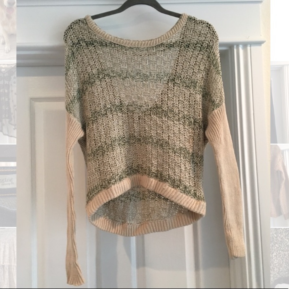 Free People cropped sweater