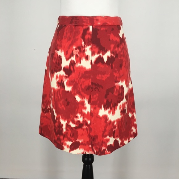 J. Crew Flair Skirt in Floating Rose - Picture 6 of 8