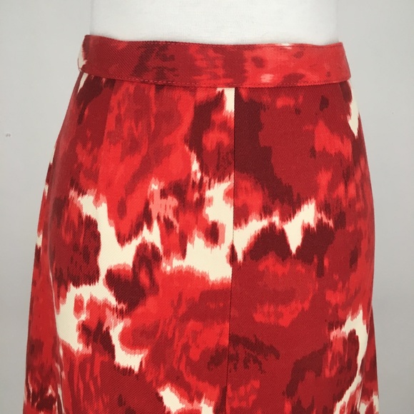 J. Crew Flair Skirt in Floating Rose - Picture 7 of 8