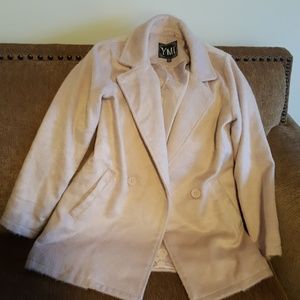 Blush Colored Pea Coat