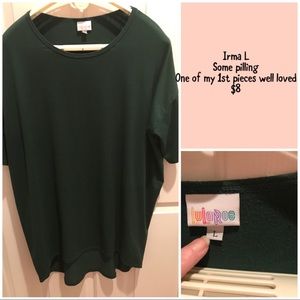 Large Irma Dark green