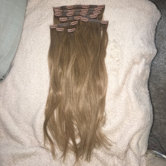 SOLD human hair extensions - Picture 1 of 5