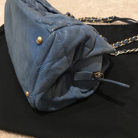 Chanel Iridescent Calfskin Leather Chic Quilt Bowl - Picture 5 of 8