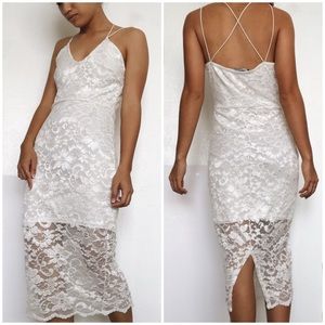 Lace Midi Dress