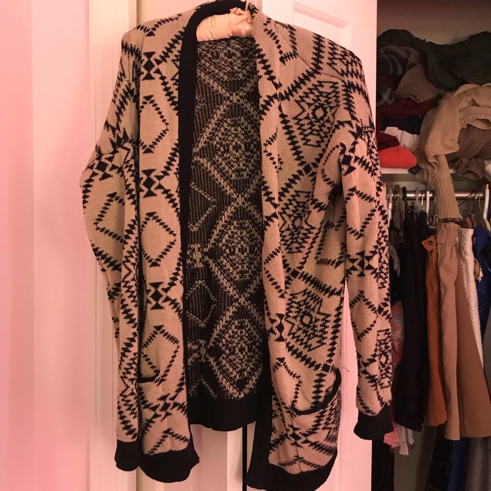 Aztec cardigan