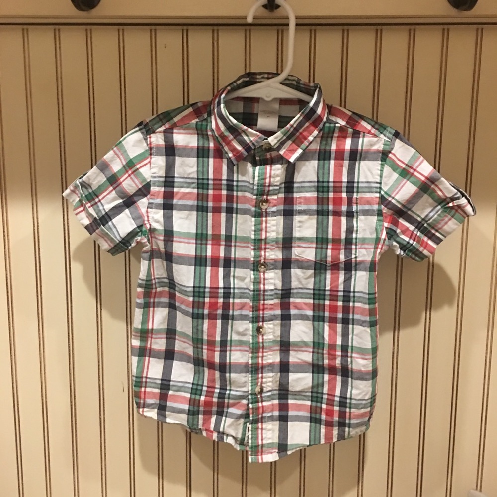 Janie and Jack Boys Button Up Shirt - Size 2t