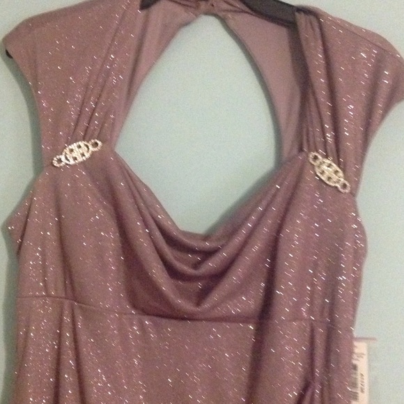 NWT Beautiful full length sparkly gown - Picture 2 of 7