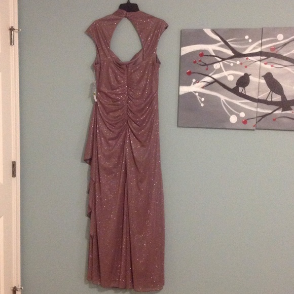 NWT Beautiful full length sparkly gown - Picture 5 of 7
