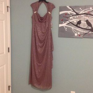 NWT Beautiful full length sparkly gown