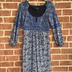 Laundry Floral Peasant Dress