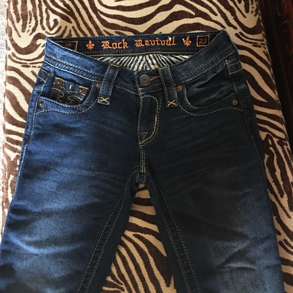 Rock Revival jeans.