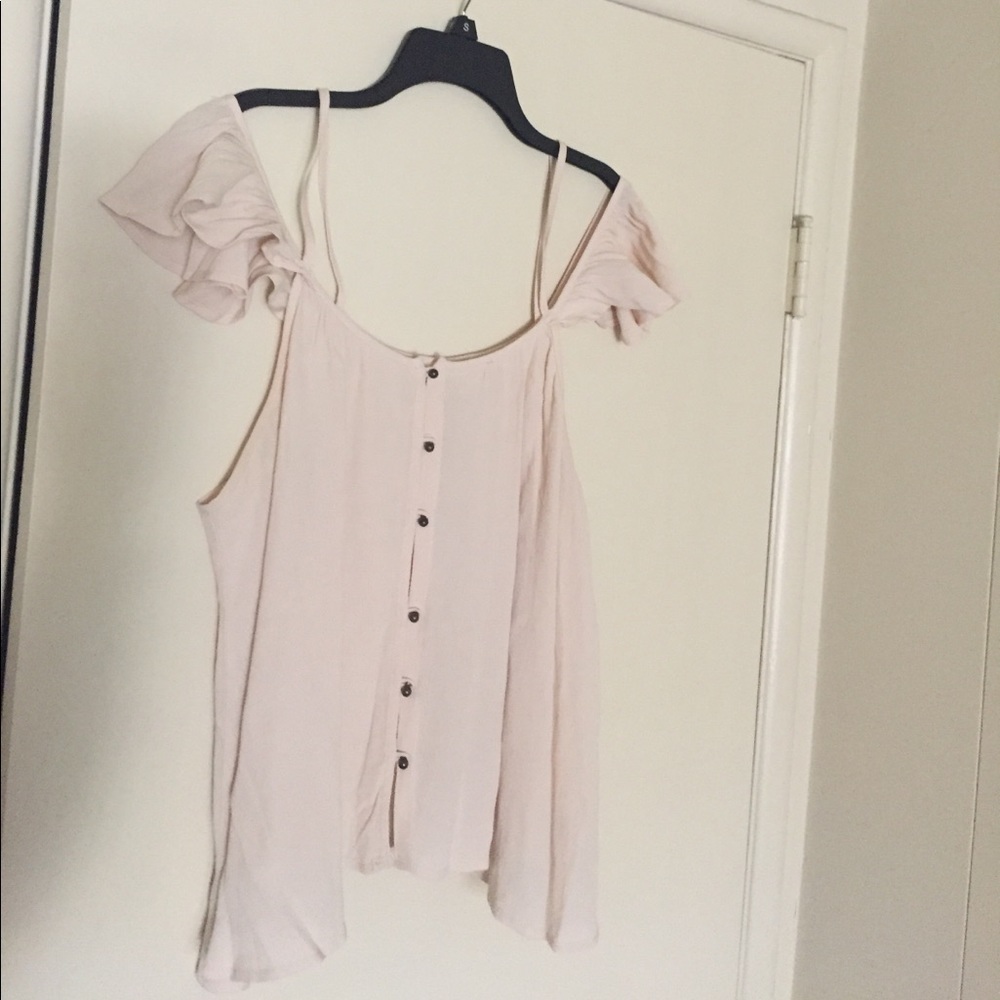 Nasty Gal off the shoulder blouse