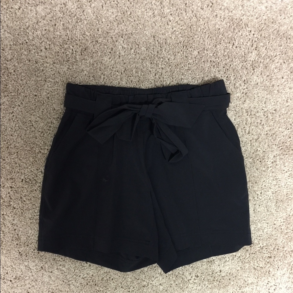 Athleta high waisted black shorts