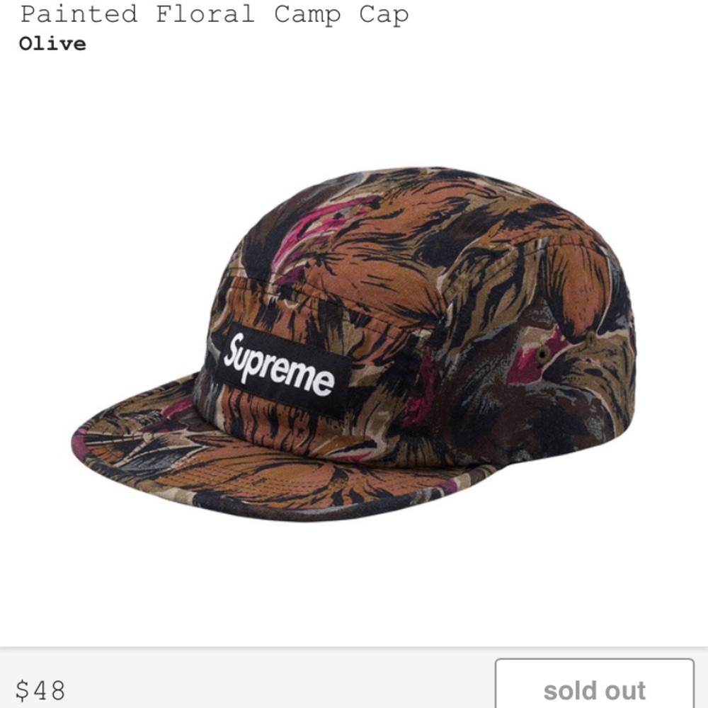 Supreme Floral Hat