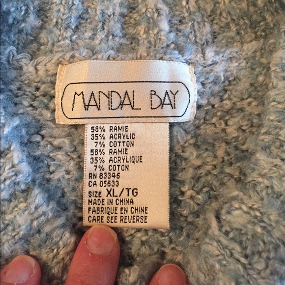 Winter Cozy Mandal Bay Teddy Bear Sweater XL - Picture 4 of 5