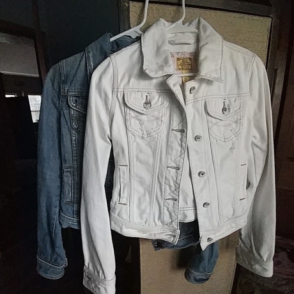 2 Abercrombie and Fitch jean jackets/SOLD