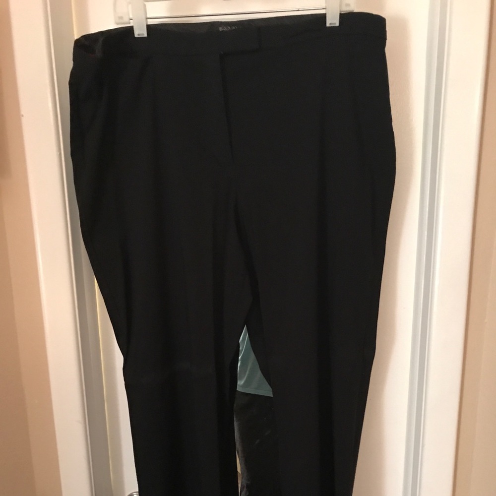 Lane Bryant black work Slacks