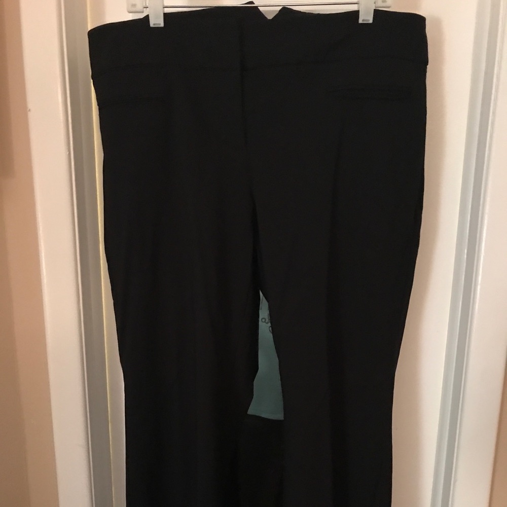 Lane Bryant Black Slacks Size 4