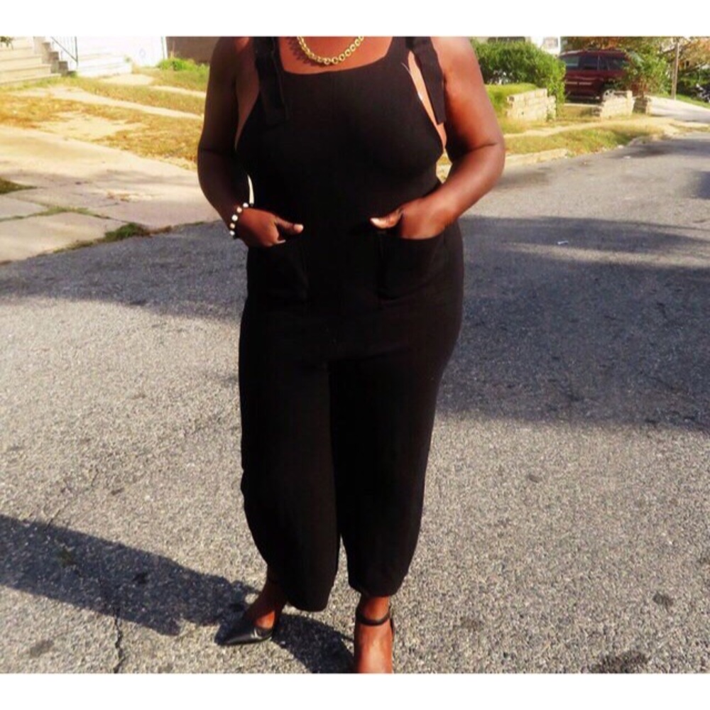 SOLD Zara Knitwear Black Jumpsuit Women’s