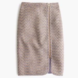 J. Crew Holiday Metallic Pencil Skirt