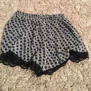 TJ MAXX loose flower shorts
