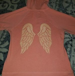 Victoria's Secret zip up hoodie sweater large